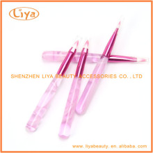 Acrylic Lip Brush Made of Syntheic Hair
